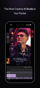 اسکرین شات 1 برنامه Capzy: AI Caption