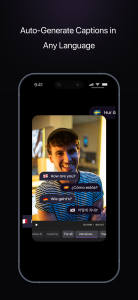 اسکرین شات 2 برنامه Capzy: AI Caption