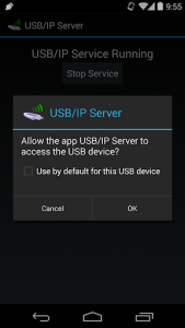 اسکرین شات برنامه USB/IP Server 2