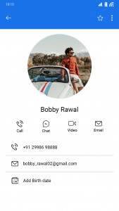 اسکرین شات 6 برنامه Contacts