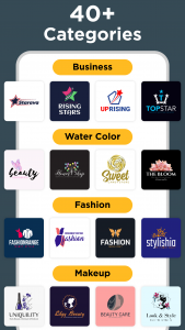 اسکرین شات برنامه Logo Maker - Logo Design app 2