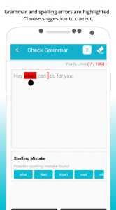 اسکرین شات برنامه English Grammar Spell Check - Auto Correct 3
