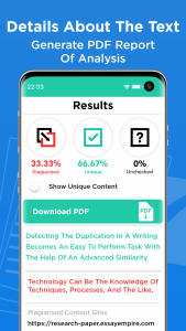 اسکرین شات 5 برنامه Plagiarism Checker & Detector