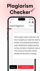 اسکرین شات 1 برنامه Plagiarism Checker & Detector