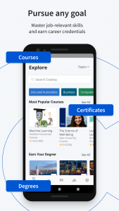 اسکرین شات برنامه Coursera: Learn career skills 3