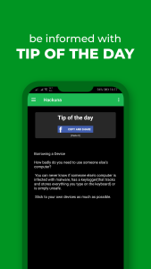 اسکرین شات 7 برنامه Hackuna - (Anti-Hack)