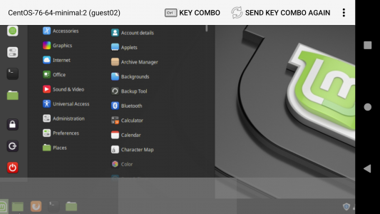 اسکرین شات برنامه AndroLinux - Linux for Android 1