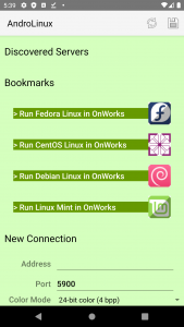 اسکرین شات برنامه AndroLinux - Linux for Android 3