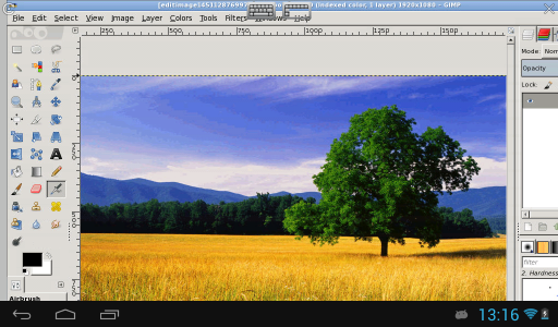 اسکرین شات برنامه XGimp Image Editor 1