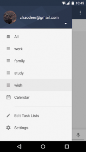 اسکرین شات برنامه GTasks: Todo List & Task List 3