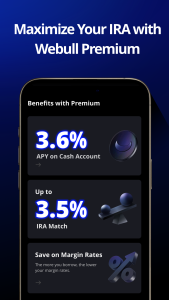 اسکرین شات 4 برنامه Webull: Investing & Trading