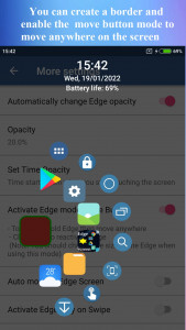 اسکرین شات برنامه Side bar screen Swiftly Switch 2