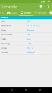 اسکرین شات برنامه Device Info for Android 7