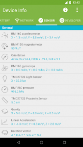 اسکرین شات برنامه Device Info for Android 5