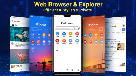 اسکرین شات برنامه Browser for Android 1
