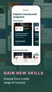 اسکرین شات 2 برنامه edX online learning