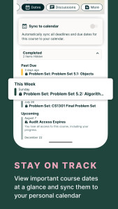 اسکرین شات 4 برنامه edX online learning