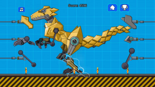 اسکرین شات بازی Robot Megalosaurus Dino War 2