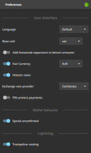 اسکرین شات برنامه Electrum Bitcoin Wallet 6