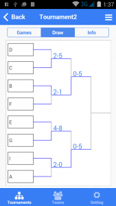 اسکرین شات برنامه Baseball Tournament Maker 3