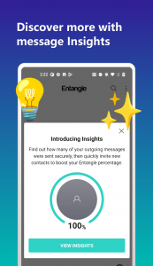 اسکرین شات برنامه Entangle Messenger 5