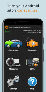 اسکرین شات برنامه EOBD Facile: OBD 2 Car Scanner 2