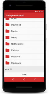 اسکرین شات برنامه iSMS2droid - iPhone SMS Import 2