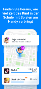 اسکرین شات 6 برنامه Findmykids: Schul GPS-Tracker