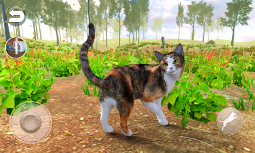 اسکرین شات بازی Talking Calico Cat 4