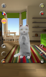 اسکرین شات بازی Talking Cute Cat 3