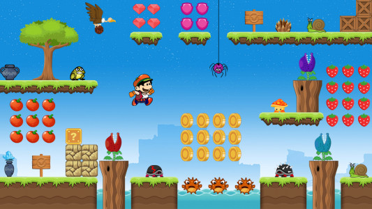 اسکرین شات 1 بازی Super Nob Run:Adventure Jungle