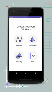اسکرین شات برنامه GeoGebra Calculator Suite 1