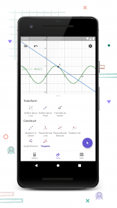 اسکرین شات برنامه GeoGebra Calculator Suite 4