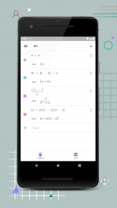 اسکرین شات برنامه GeoGebra Calculator Suite 5