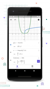 اسکرین شات برنامه GeoGebra CAS Calculator 4