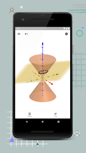 اسکرین شات 1 برنامه GeoGebra 3D Calculator