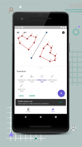 اسکرین شات برنامه GeoGebra Geometry 5