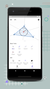 اسکرین شات 3 برنامه GeoGebra Geometry