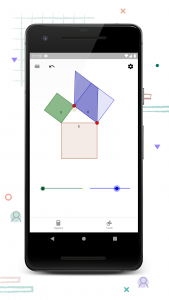 اسکرین شات برنامه GeoGebra Geometry 4