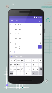 اسکرین شات 1 برنامه GeoGebra Scientific Calculator
