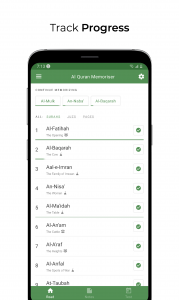اسکرین شات 1 برنامه Al Quran Memoriser