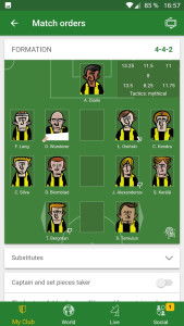 اسکرین شات 4 بازی Hattrick Football Manager Game