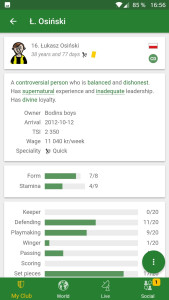 اسکرین شات 3 بازی Hattrick Football Manager Game