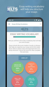 اسکرین شات برنامه Key English | IELTS Vocabulary 8