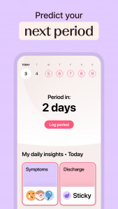 اسکرین شات برنامه Flo Period & Pregnancy Tracker 1