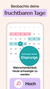 اسکرین شات برنامه Flo Zyklus- & Eisprungkalender 2