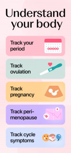 اسکرین شات 1 برنامه Flo Ovulation & Period Tracker