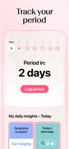 اسکرین شات 1 برنامه Flo Period & Pregnancy Tracker