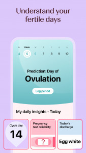 اسکرین شات برنامه Flo Period & Pregnancy Tracker 3