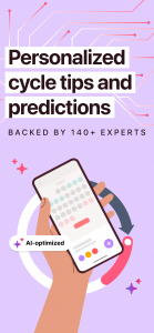 اسکرین شات 1 برنامه Flo Period & Ovulation Tracker